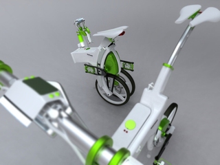 Illustration for article titled Concept Electric Bike Charges Via A Method You Probably Would Never Guess In a Million Years